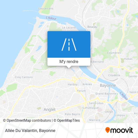 Allée Du Valantin plan