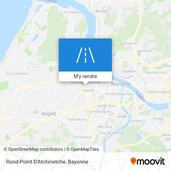 Rond-Point D'Atchinetche plan