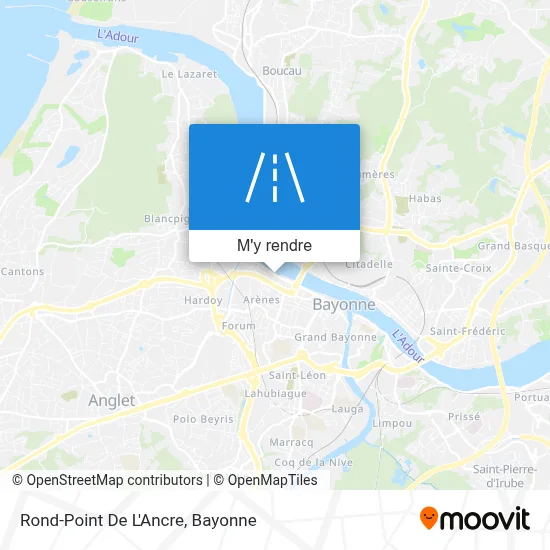 Rond-Point De L'Ancre plan