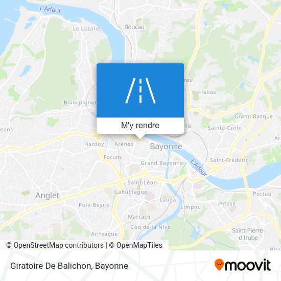Giratoire De Balichon plan