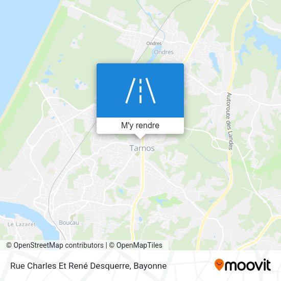 Rue Charles Et René Desquerre plan