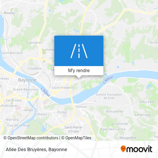 Allée Des Bruyères plan