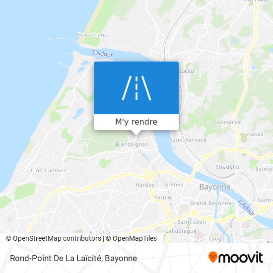 Rond-Point De La Laïcité plan