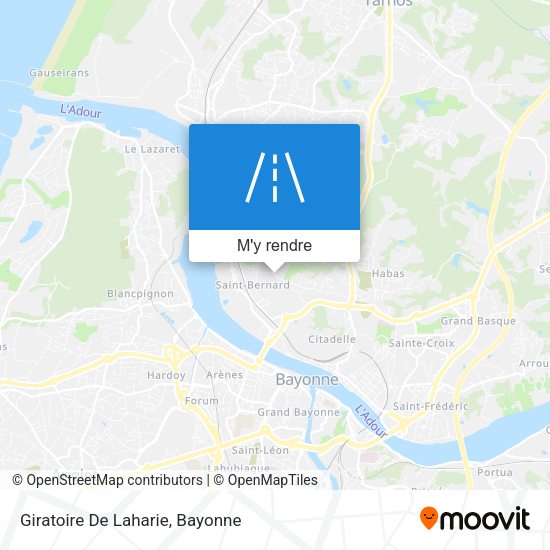 Giratoire De Laharie plan