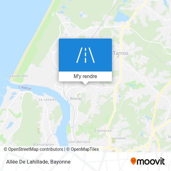 Allée De Lahillade plan