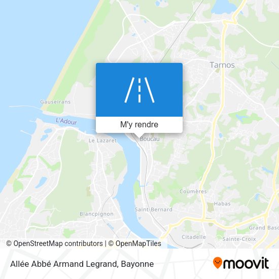Allée Abbé Armand Legrand plan