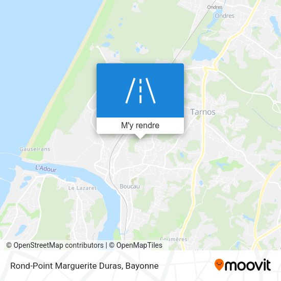 Rond-Point Marguerite Duras plan