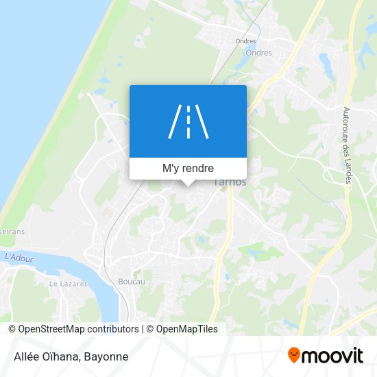 Allée Oïhana plan