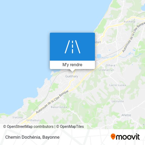 Chemin Dochénia plan