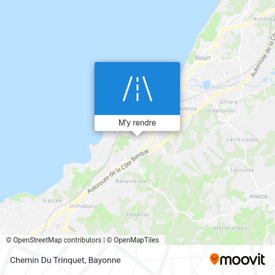 Chemin Du Trinquet plan