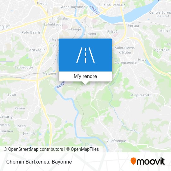 Chemin Bartxenea plan