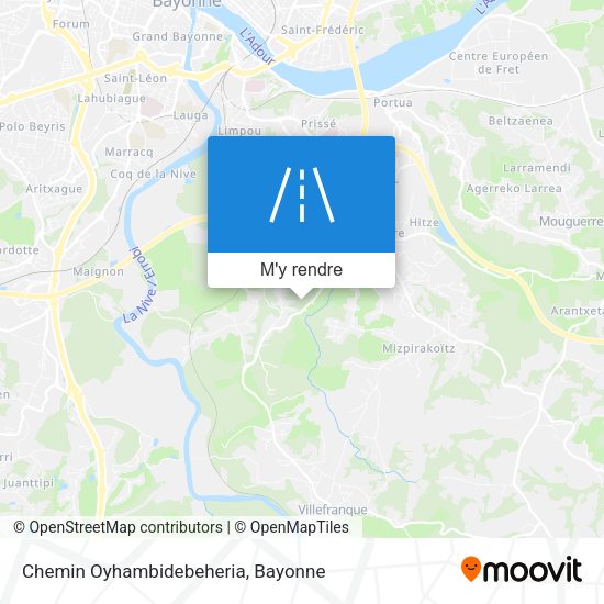 Chemin Oyhambidebeheria plan