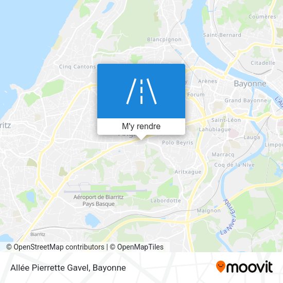 Allée Pierrette Gavel plan