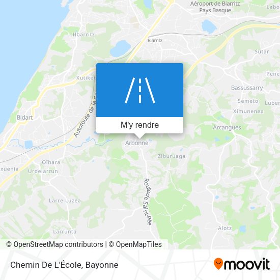 Chemin De L'École plan