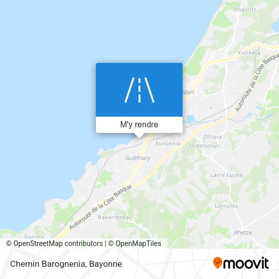 Chemin Barognenia plan