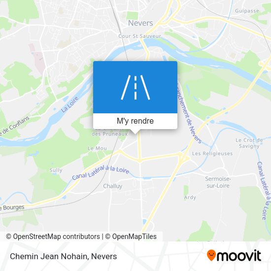 Chemin Jean Nohain plan