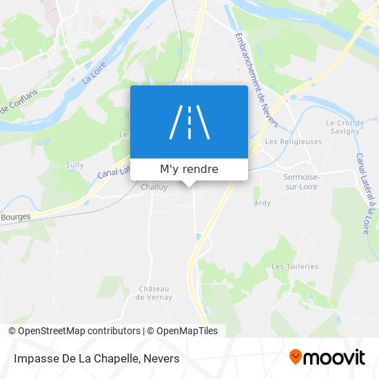 Impasse De La Chapelle plan