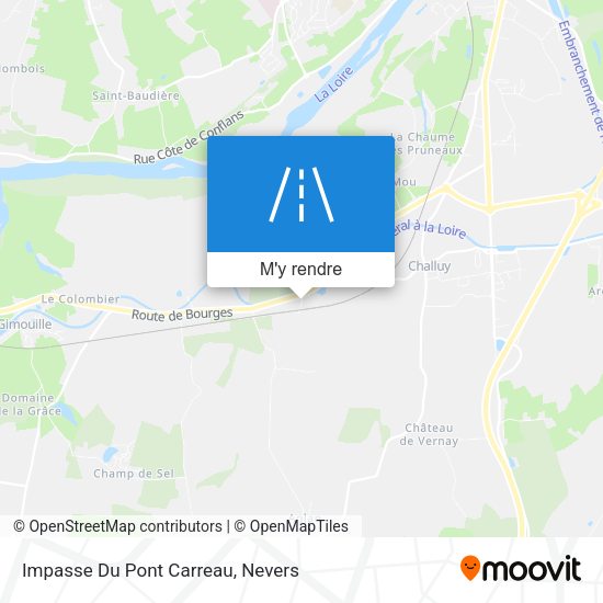 Impasse Du Pont Carreau plan