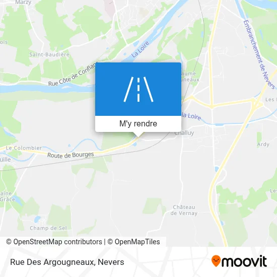 Rue Des Argougneaux plan