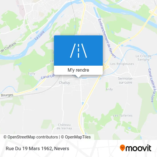 Rue Du 19 Mars 1962 plan