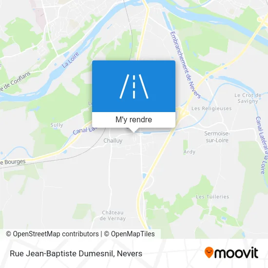 Rue Jean-Baptiste Dumesnil plan