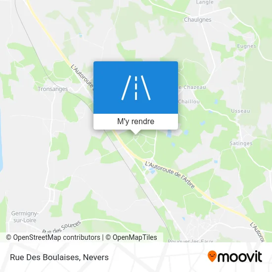 Rue Des Boulaises plan