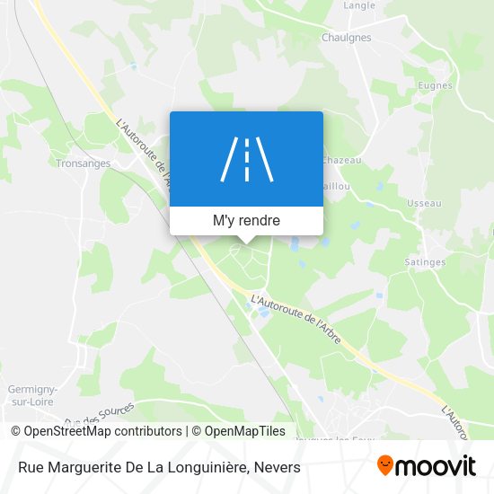 Rue Marguerite De La Longuinière plan