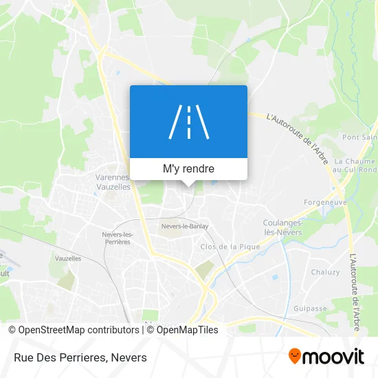 Rue Des Perrieres plan