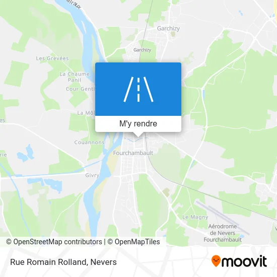 Rue Romain Rolland plan