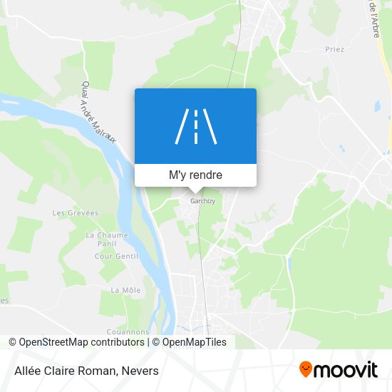Allée Claire Roman plan
