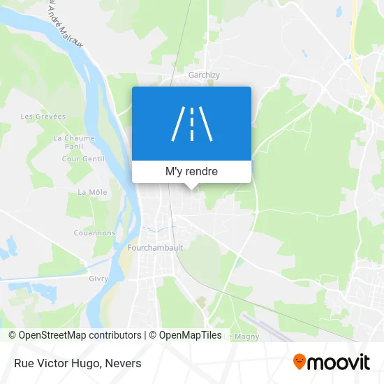 Rue Victor Hugo plan