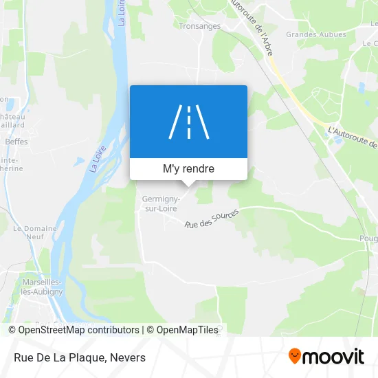 Rue De La Plaque plan