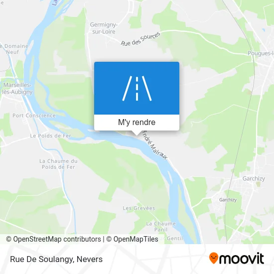 Rue De Soulangy plan