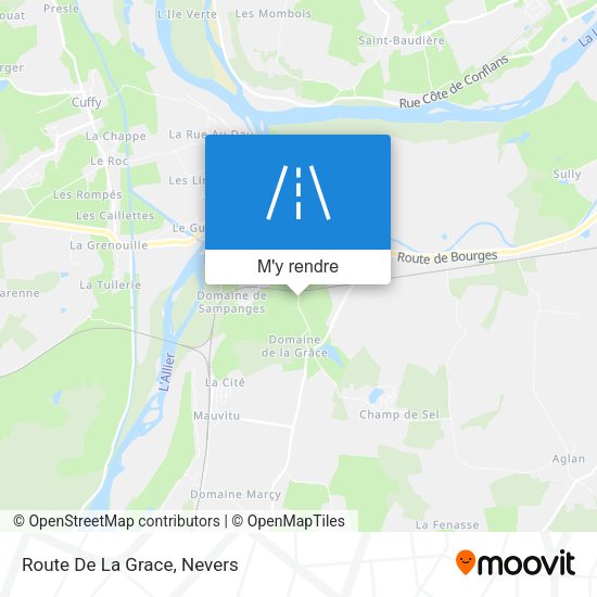 Route De La Grace plan