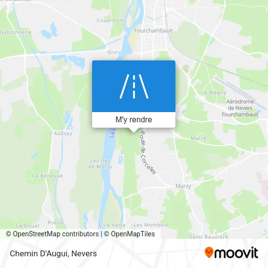 Chemin D'Augui plan