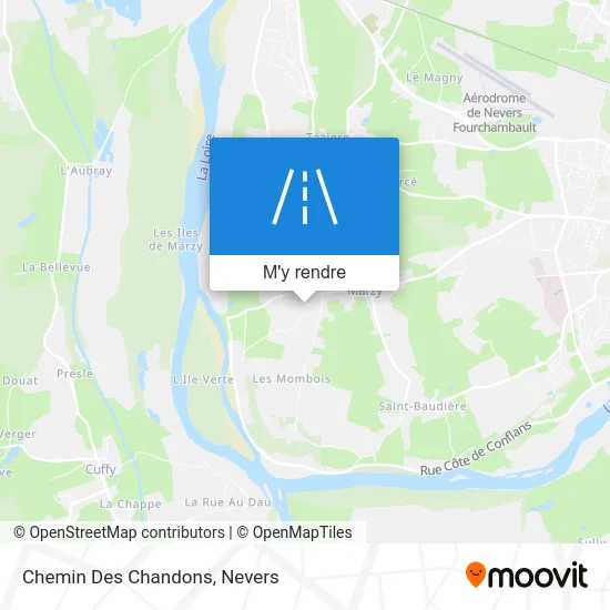 Chemin Des Chandons plan