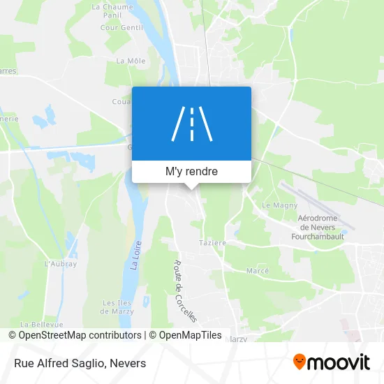 Rue Alfred Saglio plan