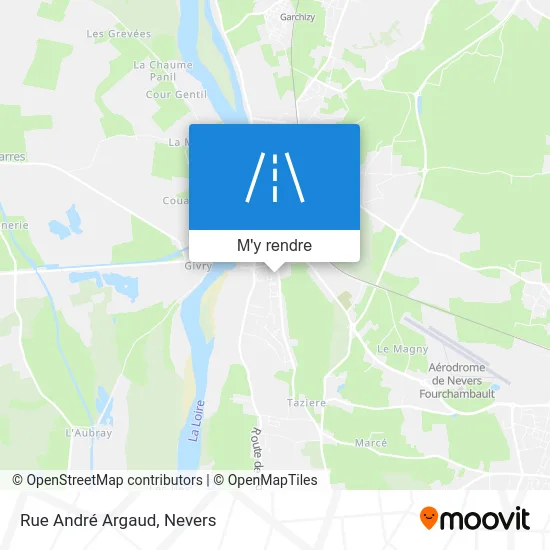 Rue André Argaud plan