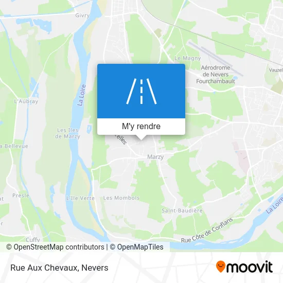 Rue Aux Chevaux plan