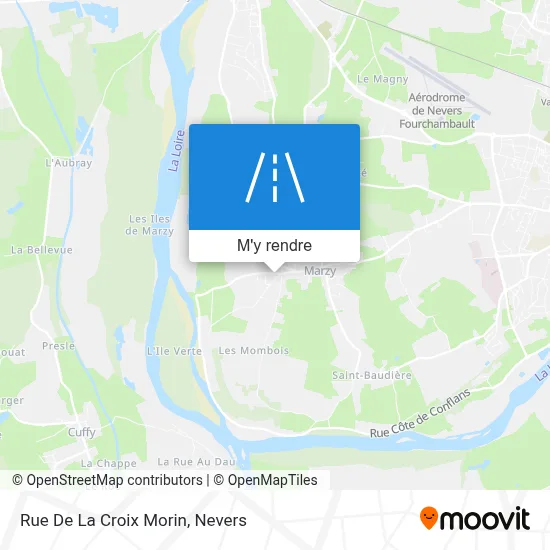 Rue De La Croix Morin plan