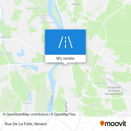 Rue De La Folie plan