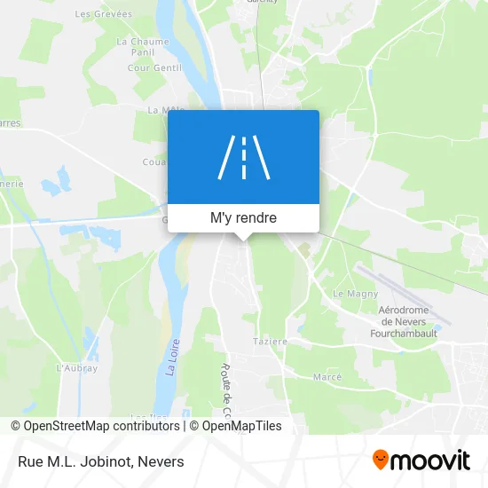 Rue M.L. Jobinot plan