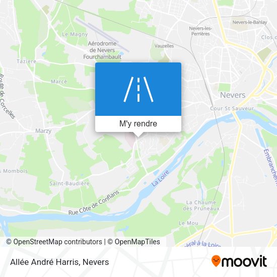 Allée André Harris plan