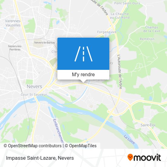 Impasse Saint-Lazare plan