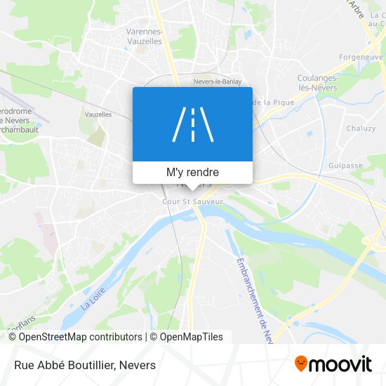 Rue Abbé Boutillier plan