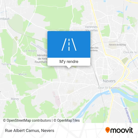 Rue Albert Camus plan