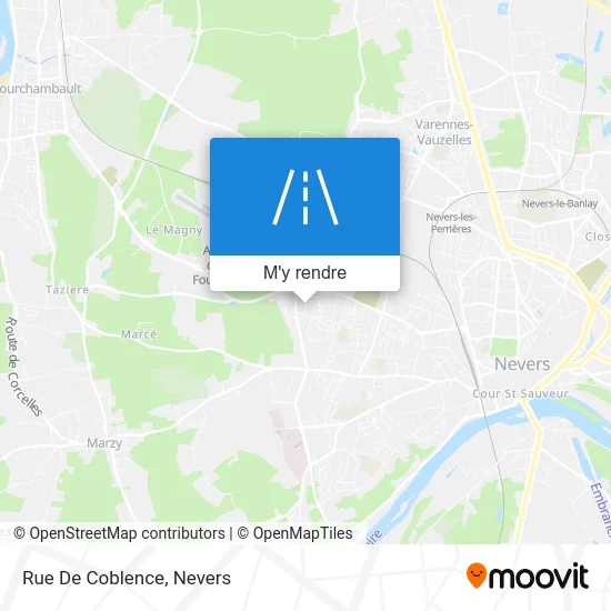 Rue De Coblence plan