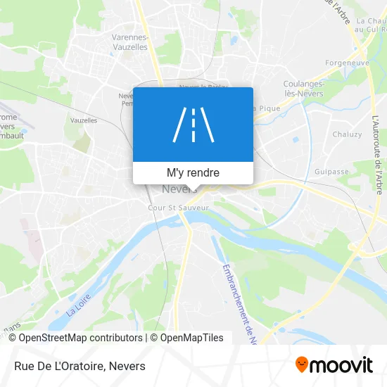 Rue De L'Oratoire plan