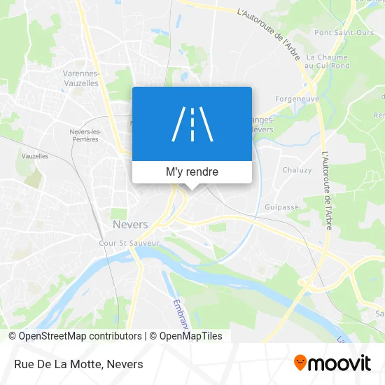 Rue De La Motte plan