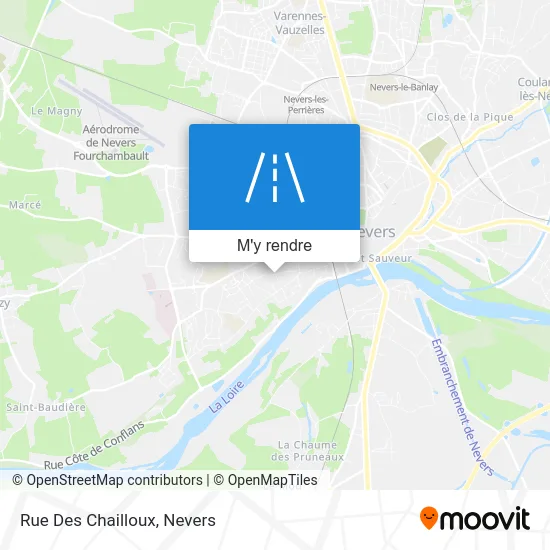 Rue Des Chailloux plan